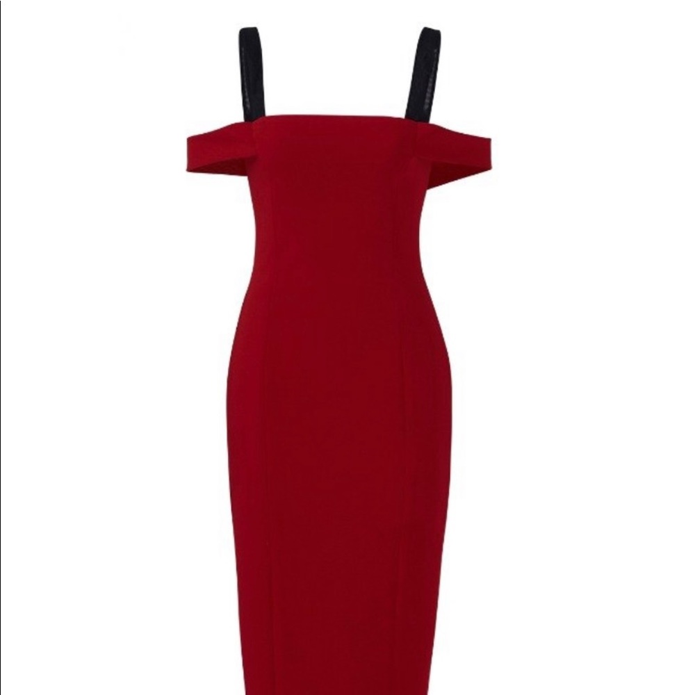 Red Dress , great for a cocktail party , a wedding or date night